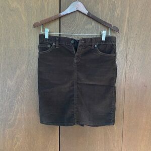 Gap 1969 Women’s Size 2 Brown Corduroy Skirt.